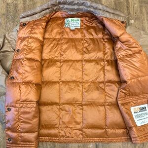 Women’s Brown Goose Down Puffer Jacket